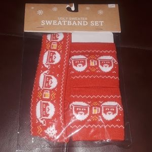 30 Wa Other - Ugly Sweater Sweatband Set 30 Wa Other - Ugly Sweater Sweatband Set